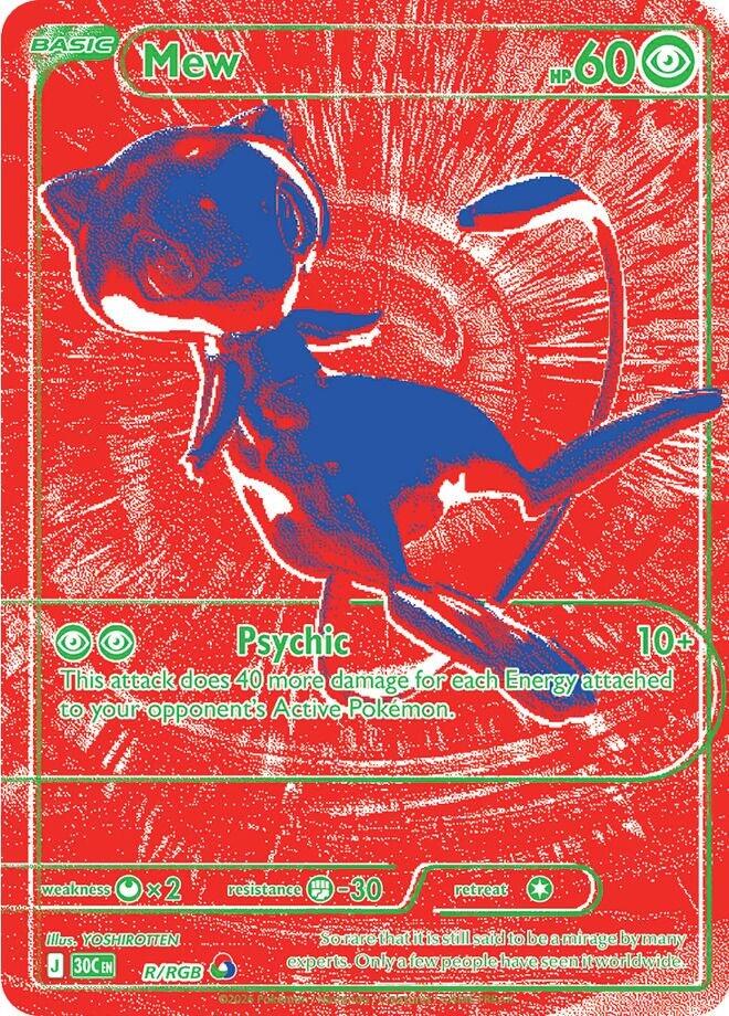Mew – RGB Rare (R/RGB) — setets dyraste kort
